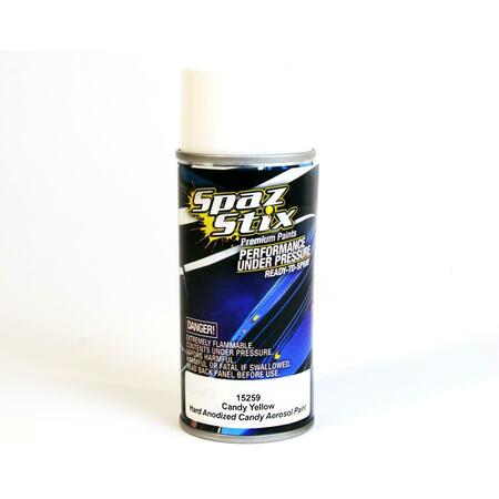 SPAZ STIX Candy Yellow Aerosol Paint - 3.5 oz SZX15259